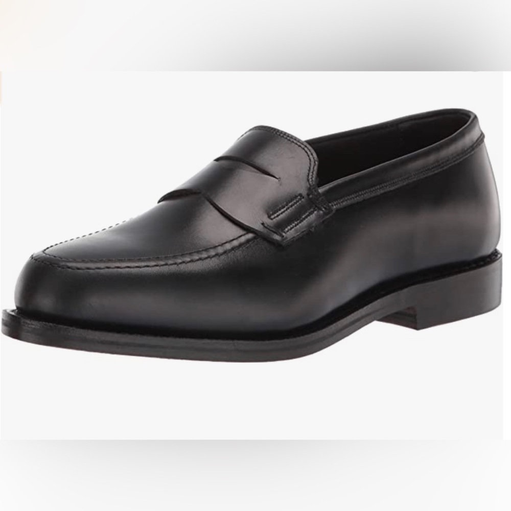 Allen Edmonds Men's Wooster St Penny Loafer Black Leather Size 10.5EEE
